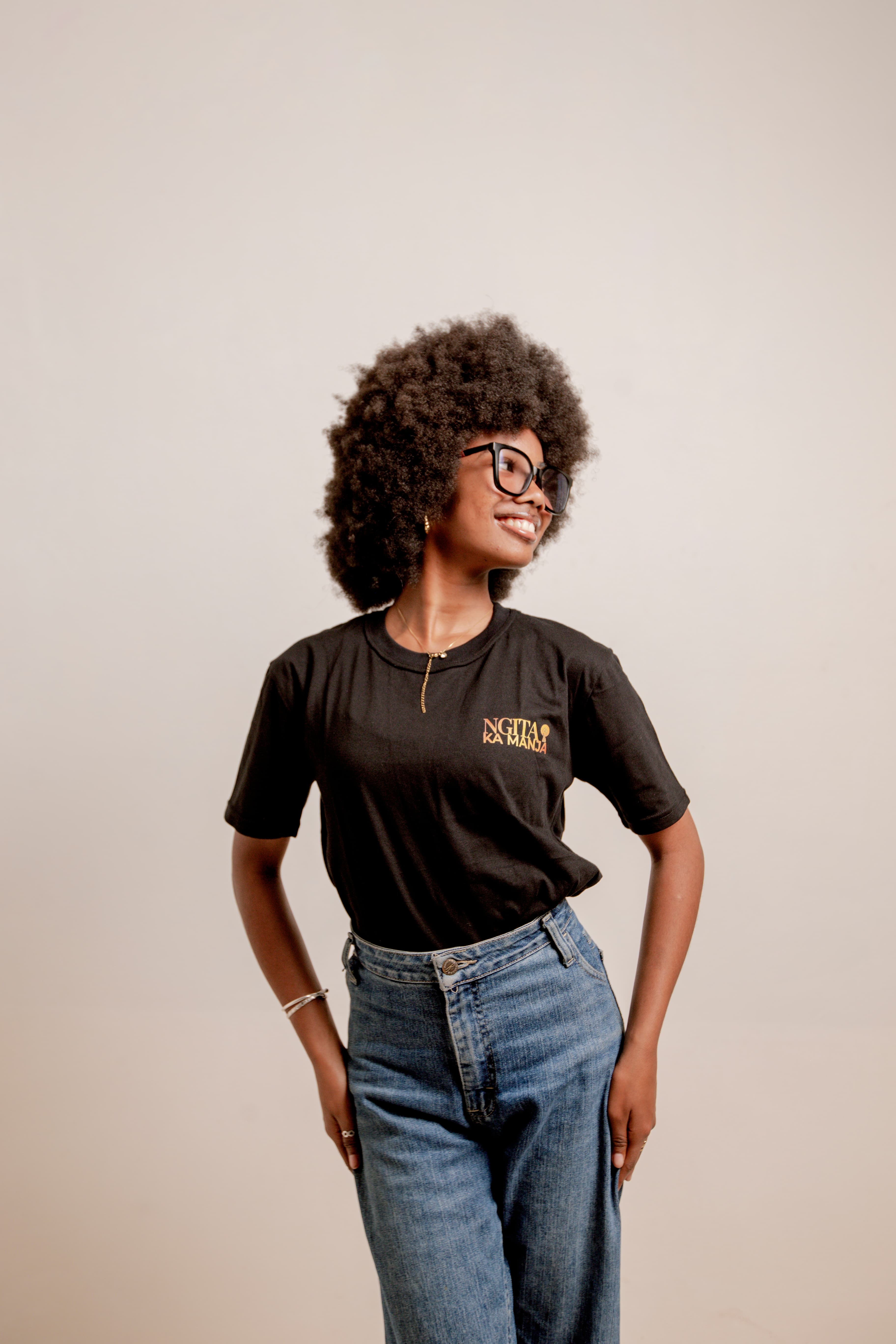 T-Shirt Classique, face, logo Ngita Ka Manja